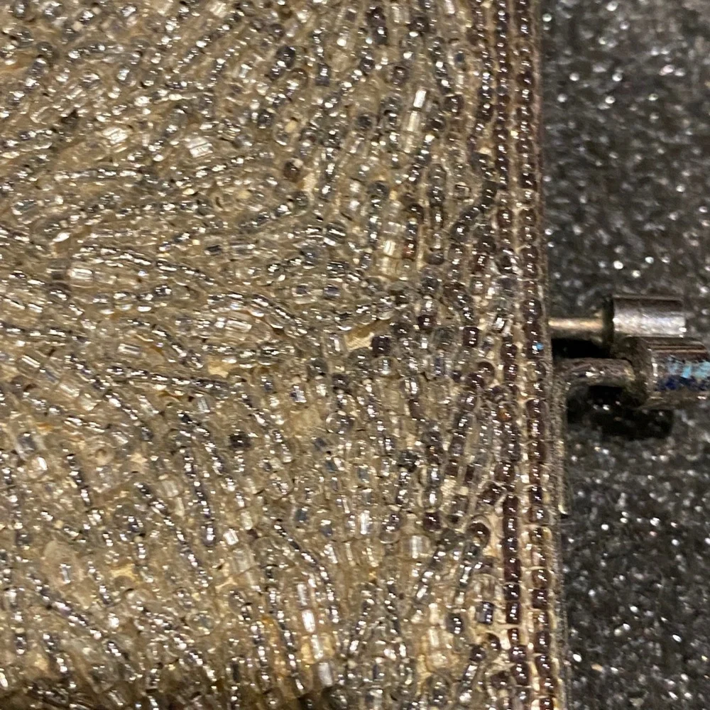 Beautiful vintage beaded clutch